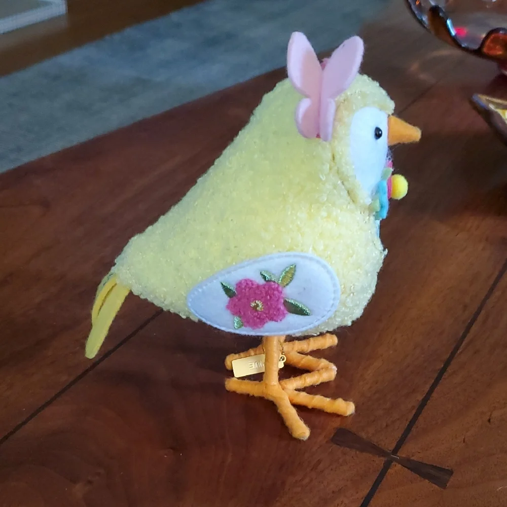 Featherly Friends Hue Easter Fabric Felt Bird